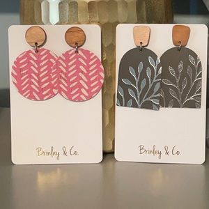 NEW!  Brinley & Co Earrings!  2 pairs!